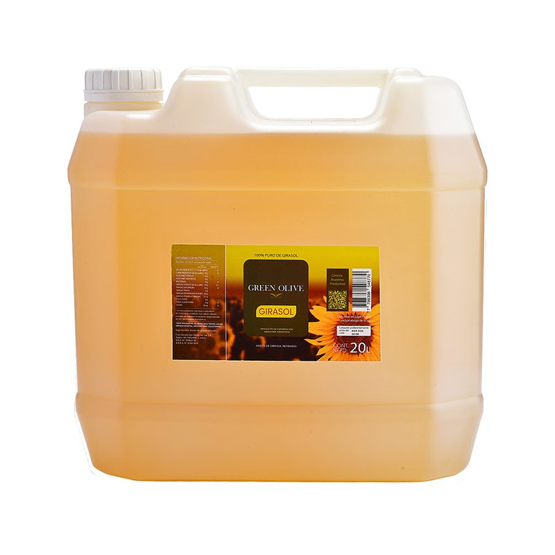Aceite de Girasol PREMIUM GREEN OLIVE x 20 Lts.
