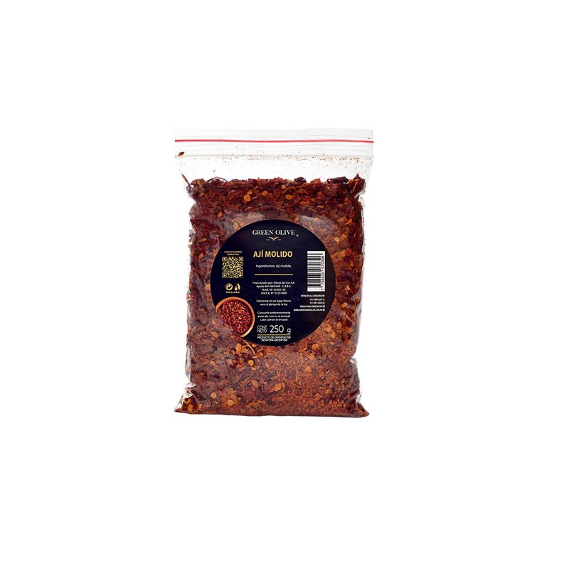 Aji Molido Dulce PREMIUM x 250 Gr. ZIPLOC