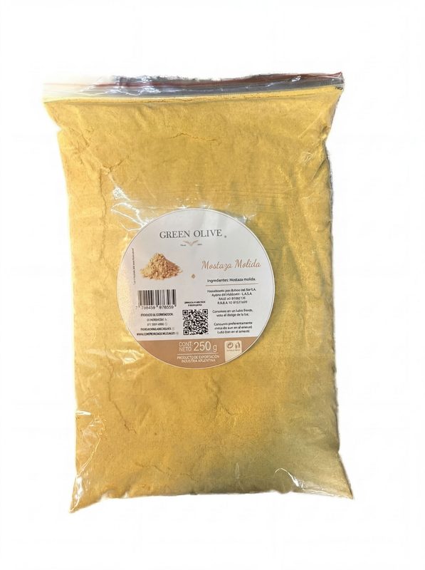 Mostaza Molida PREMIUM x 250 Gr. ZIPLOC