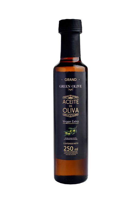 Aceite de Oliva GRAND VIRGEN EXTRA PREMIUM x 250 Ml. VIDRIO