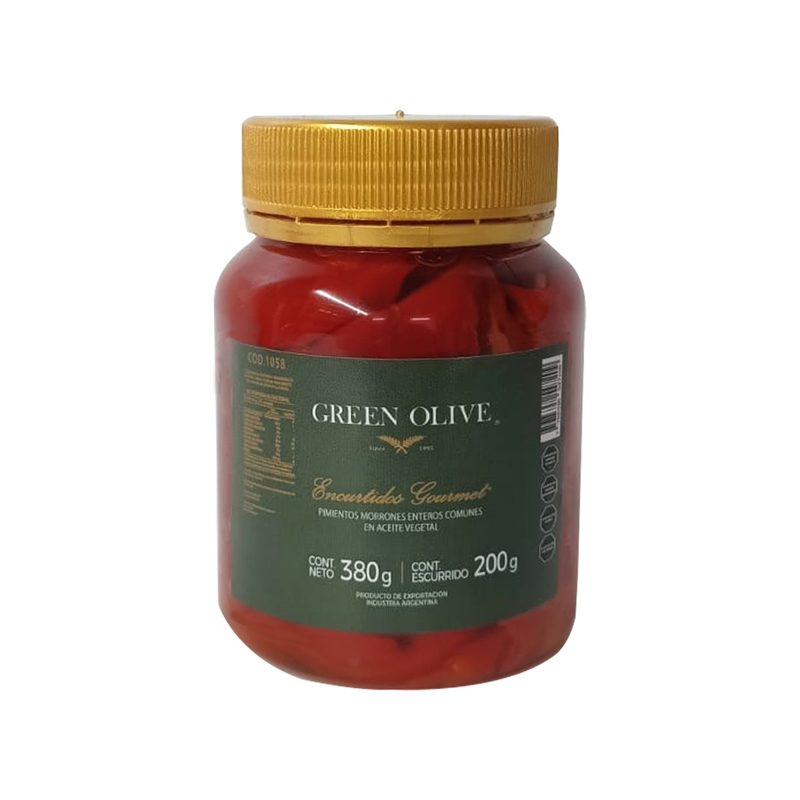 Pimiento Morron en Aceite x 200 Gr. Esc. PET