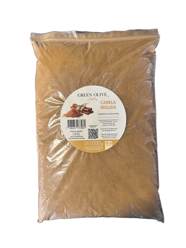 Canela Molida PREMIUM x 1 Kg. ZIPLOC