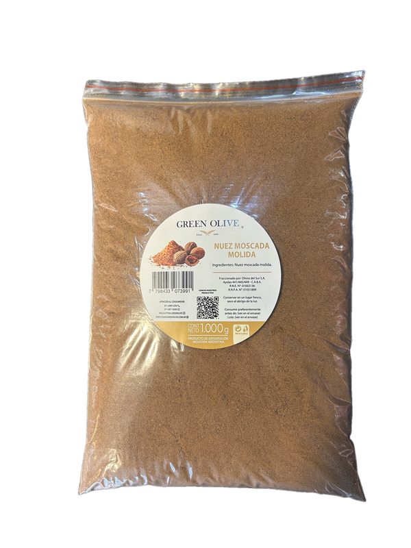 Nuez Moscada Molida PREMIUM x 1 Kg. ZIPLOC