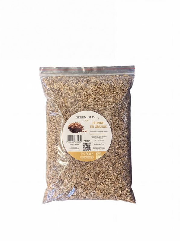 Comino en Grano PREMIUM x 500 Gr. ZIPLOC