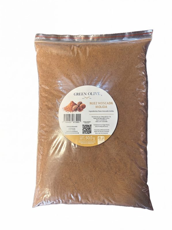 Nuez Moscada Molida PREMIUM x 500 Gr. ZIPLOC