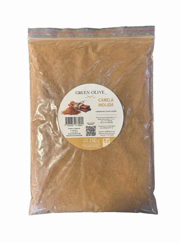 Canela Molida PREMIUM x 250 Gr. ZIPLOC