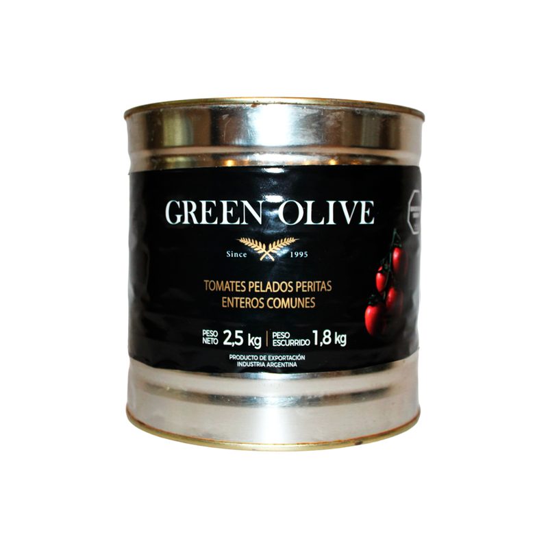 Tomate Perita Natural x 2,5 Kg. GREEN OLIVE