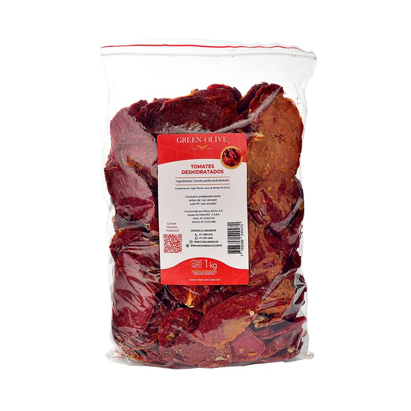 Tomate Seco Deshidratado x 1 Kg. ZIPLOC