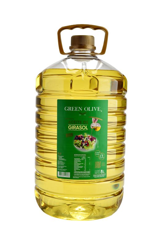 Aceite de Girasol Blend GREEN OLIVE Mezcla x 8 Lts.
