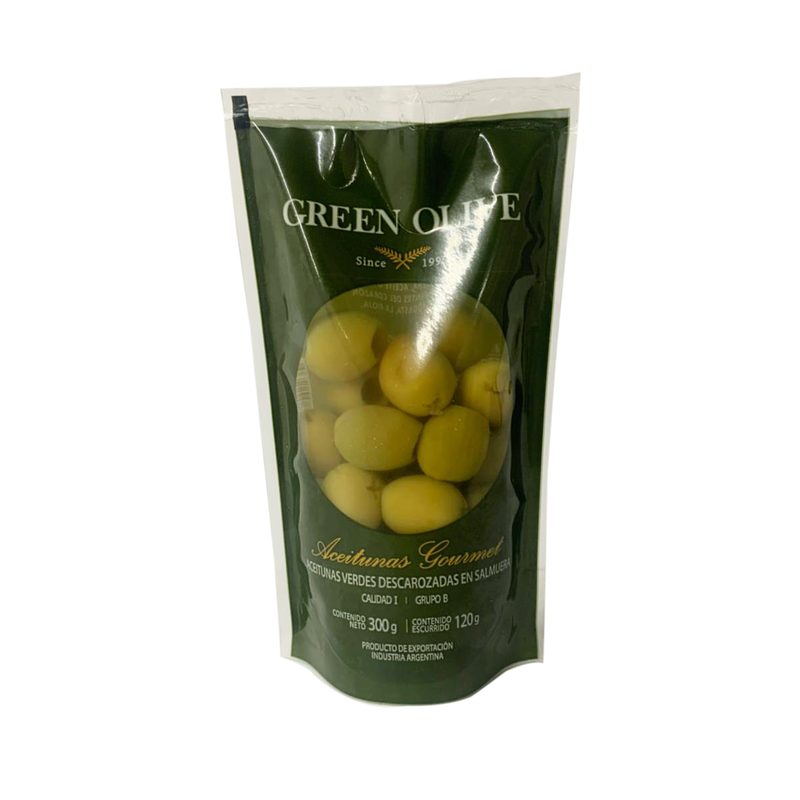 Aceitunas Verdes Descarozadas x 120 Gr. Esc. DOYPACK