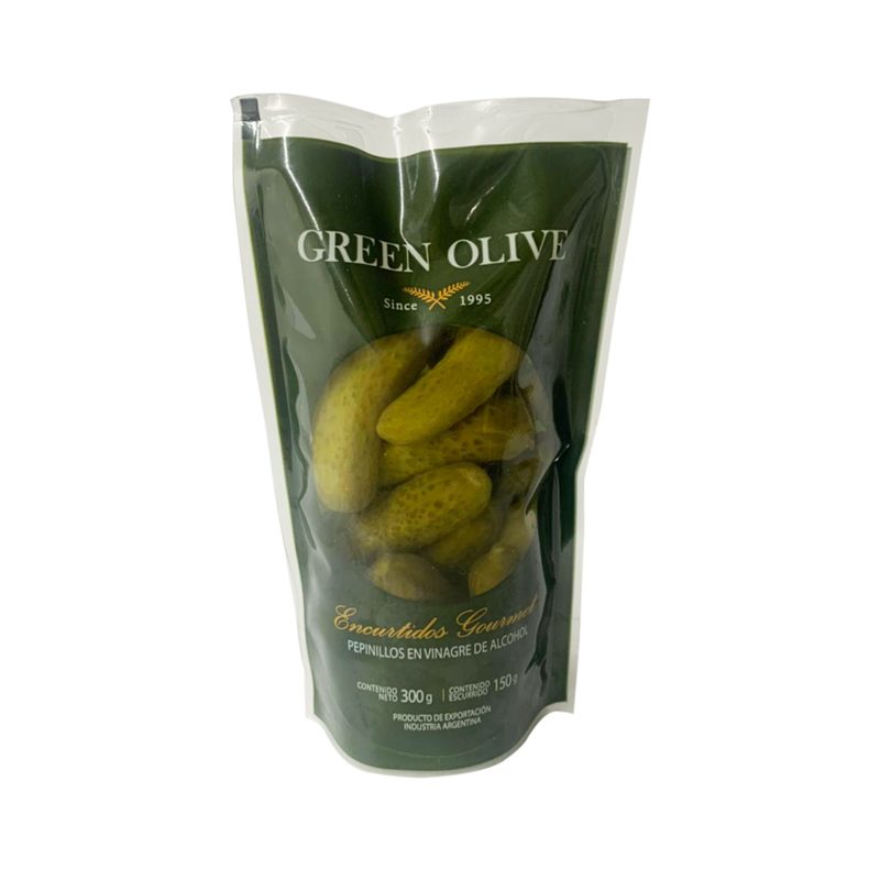 Pepinitos en Vinagre x 150 Gr. Esc. DOYPACK