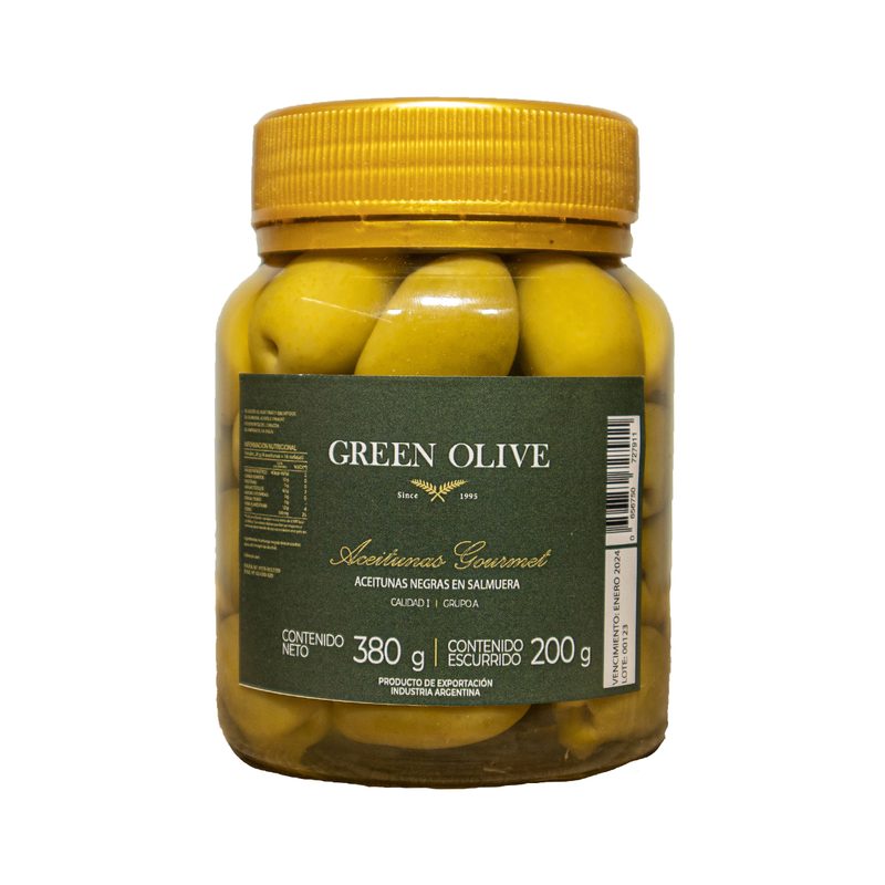 Aceitunas Verdes N° 000 x 200 Gr. Esc. PET