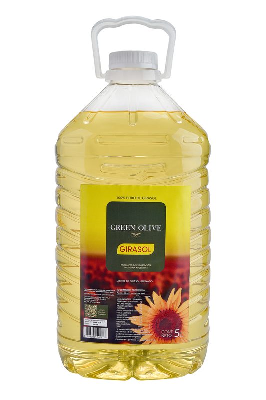 Aceite de Girasol PREMIUM GREEN OLIVE x 5 Lts.