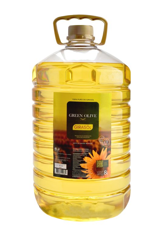 Aceite de Girasol PREMIUM GREEN OLIVE x 8 Lts.