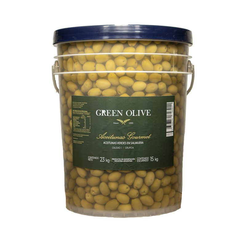 Aceitunas Verdes N° 000 x 15 Kg. Esc. BALDE