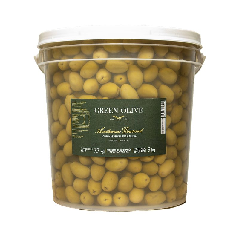 Aceitunas Verdes N° 000 x 5 Kg. Esc. BALDE