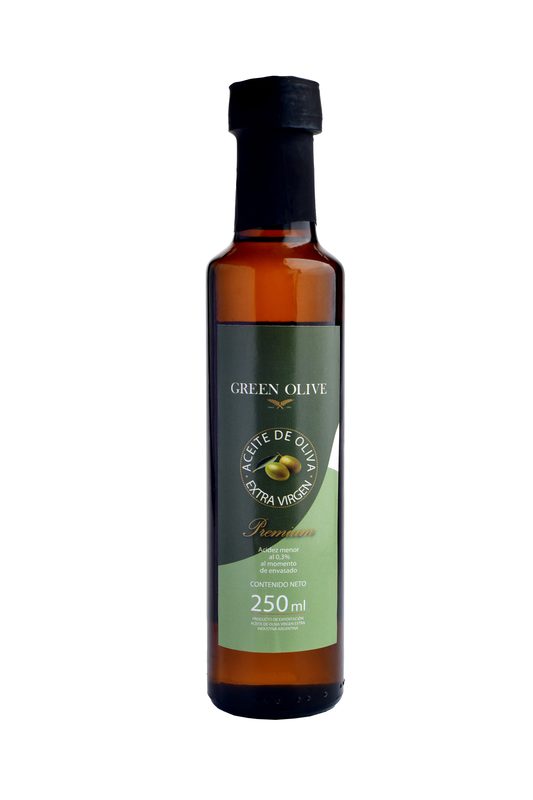 Aceite de Oliva VIRGEN EXTRA x 250 Ml. VIDRIO