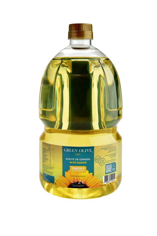 Aceite ALTO OLEICO de Girasol ALTO RENDIMIENTO GREEN OLIVE x 2 Lts.