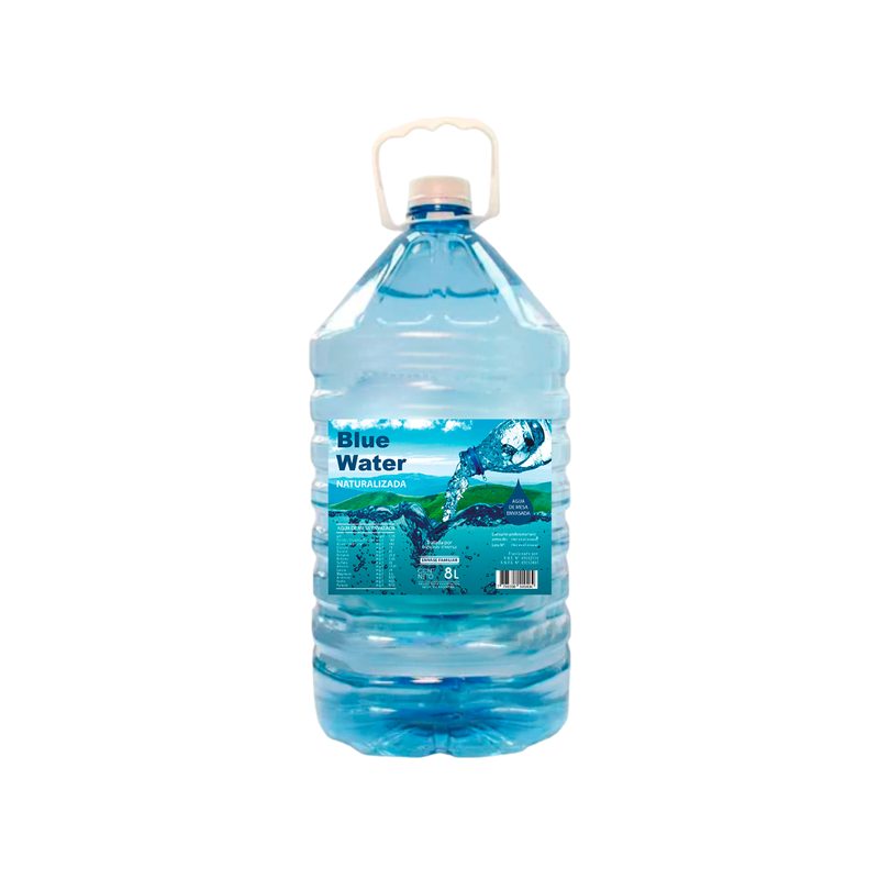 Agua de Mesa BLUE WATER x 8 Lts. Pet