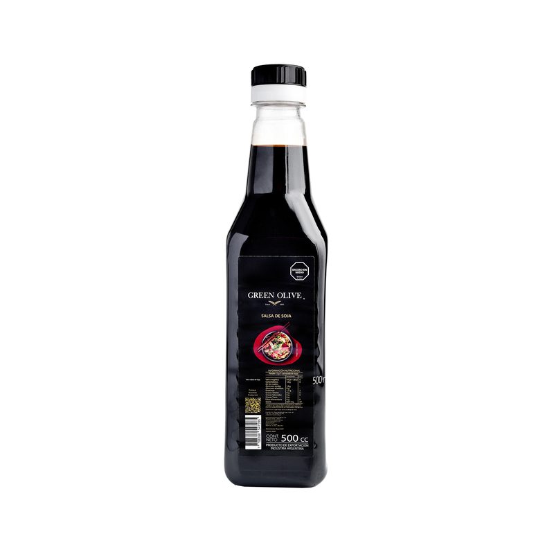 Salsa de Soja x 500 Ml. PET - GREEN OLIVE