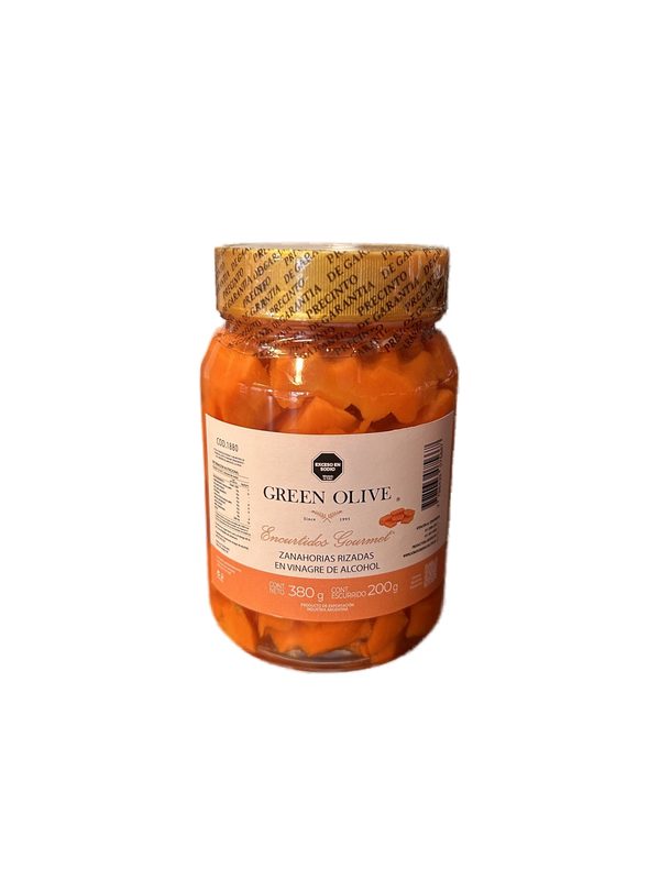 Zanahorias Rizadas en Vinagre x 200 Gr. Esc. PET