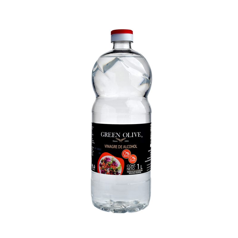 Vinagre de Alcohol x 1 Lt. PET - GREEN OLIVE