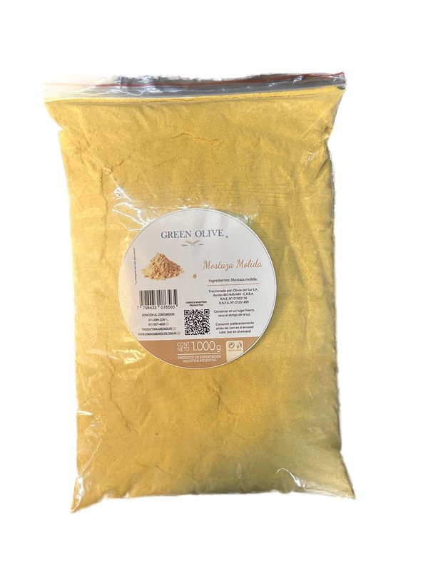 Mostaza Molida PREMIUM x 1 Kg. ZIPLOC
