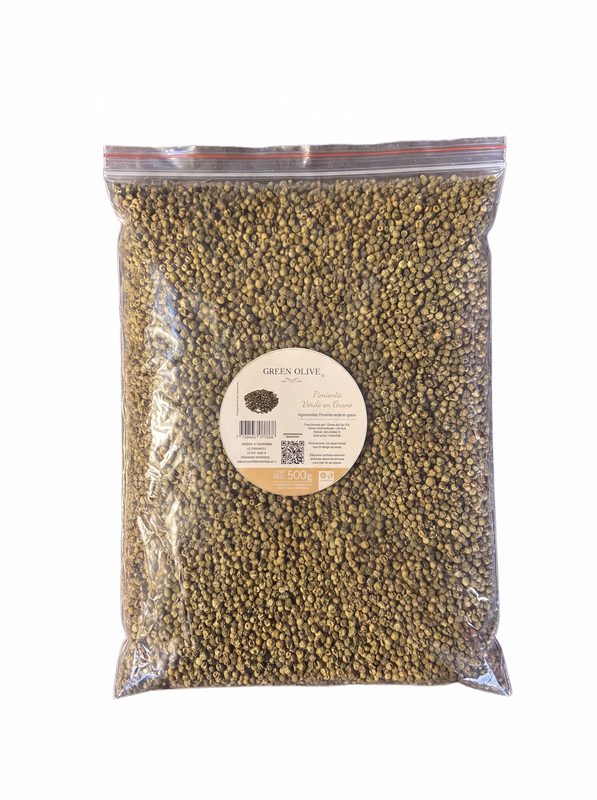 Pimienta Verde PREMIUM x 500 Gr. ZIPLOC