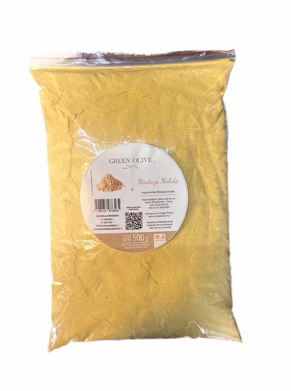 Mostaza Molida PREMIUM x 500 Gr. ZIPLOC