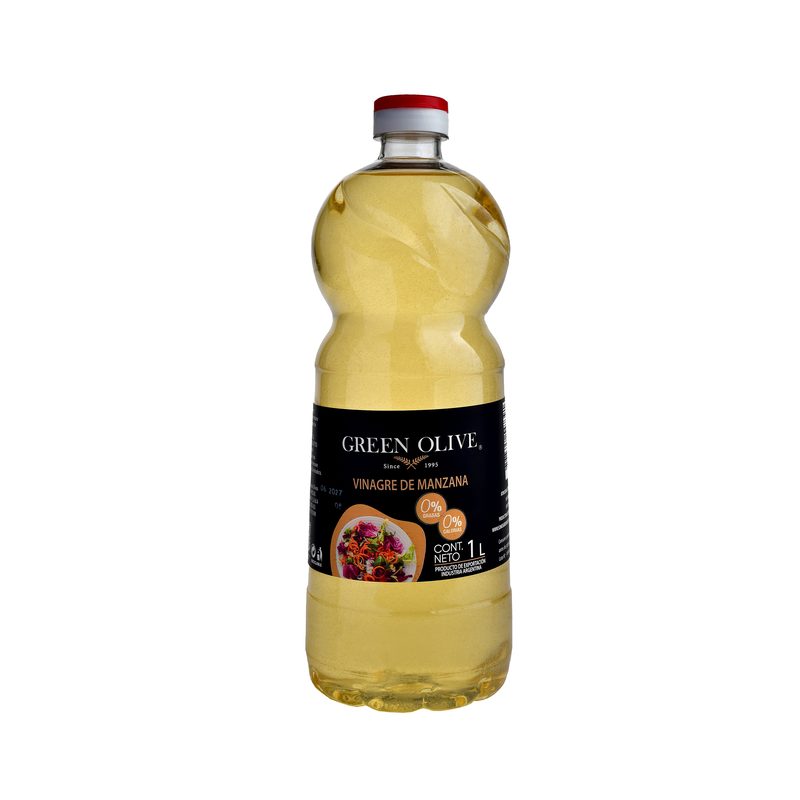 Vinagre de Manzana x 1 Lt. PET - GREEN OLIVE