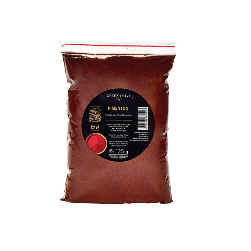 Pimenton PREMIUM x 125 Gr. ZIPLOC