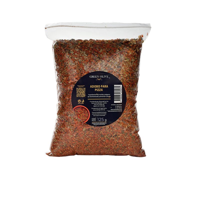 Adobo para Pizza PREMIUM x 125 Gr. ZIPLOC