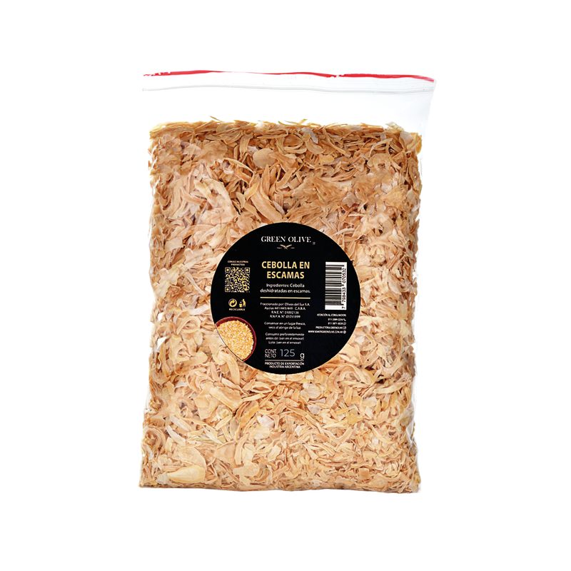 Cebolla en Escamas PREMIUM x 125 Gr. ZIPLOC