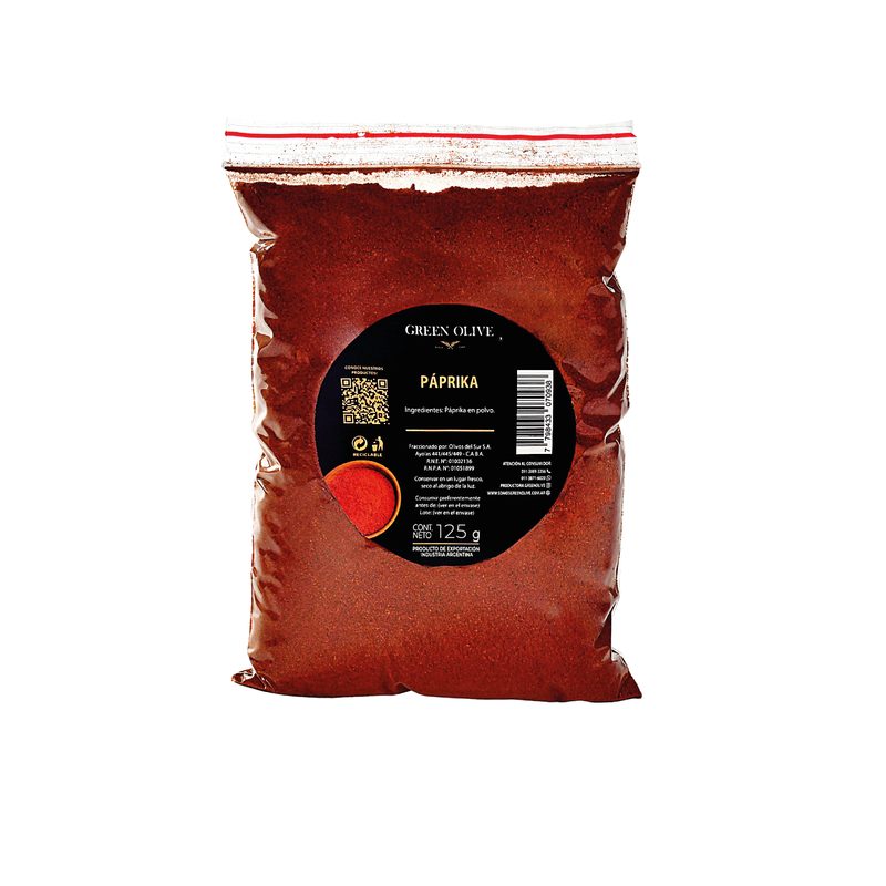 Páprika en Polvo PREMIUM x 125 Gr. ZIPLOC