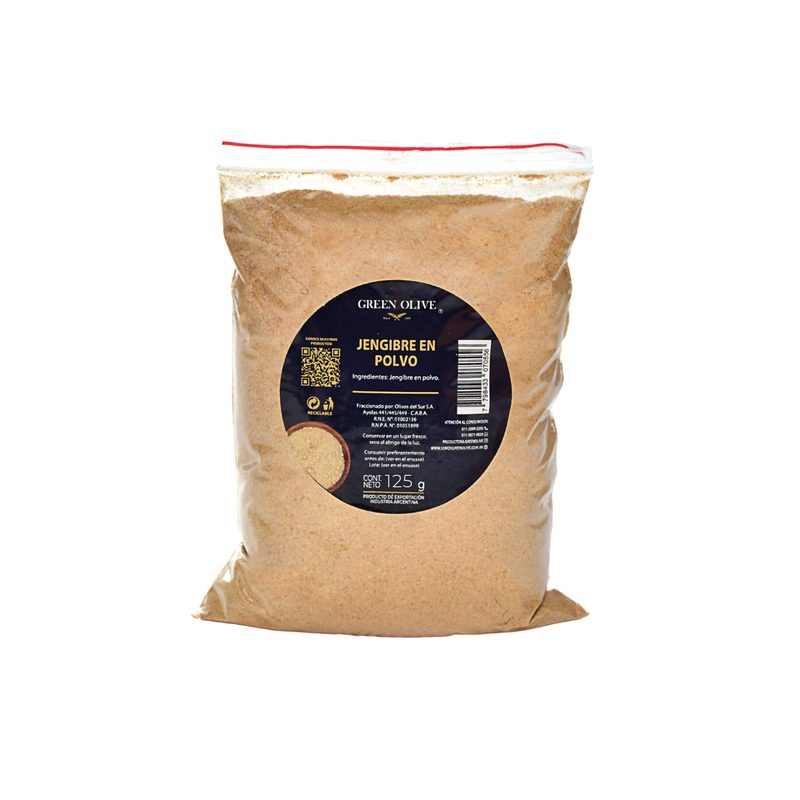 Jengibre en Polvo PREMIUM x 125 Gr. ZIPLOC