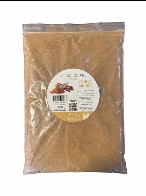 Canela Molida PREMIUM x 125 Gr. ZIPLOC