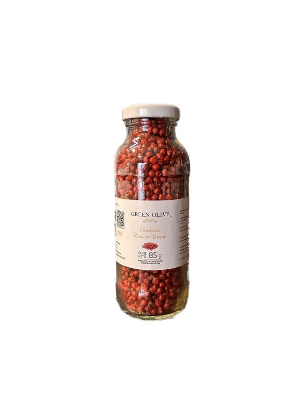 Pimienta Rosa PREMIUM x 85 Gr. BOTELLA VIDRIO