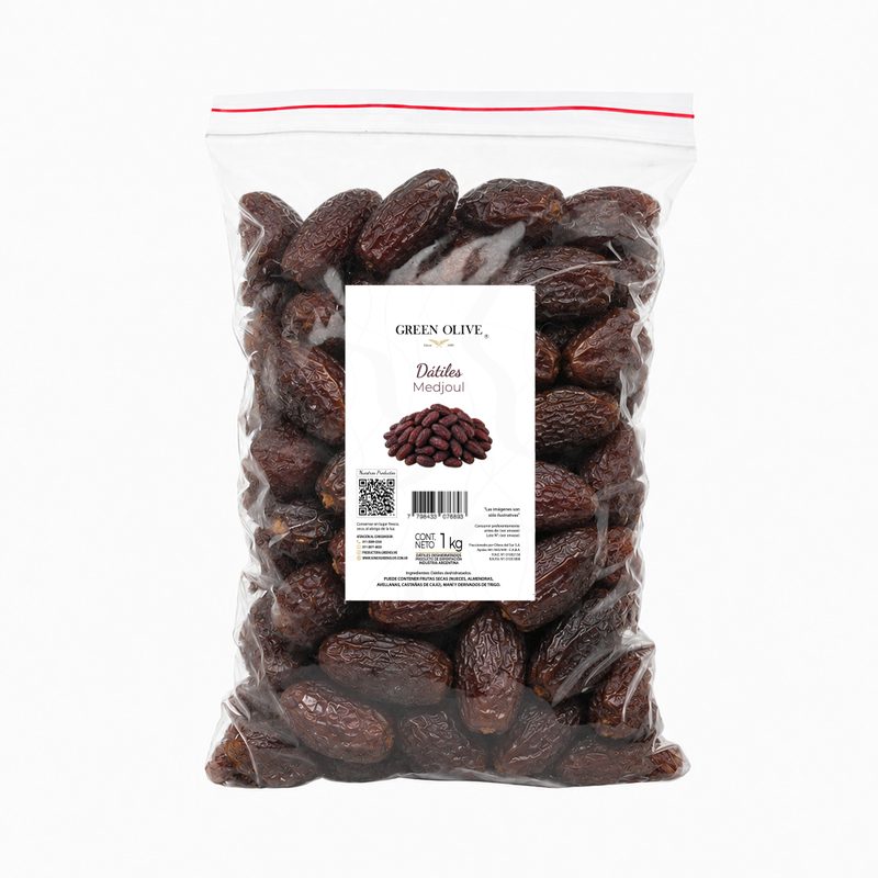 Datiles Medjoul de Israel x 1 Kg. ZIPLOC