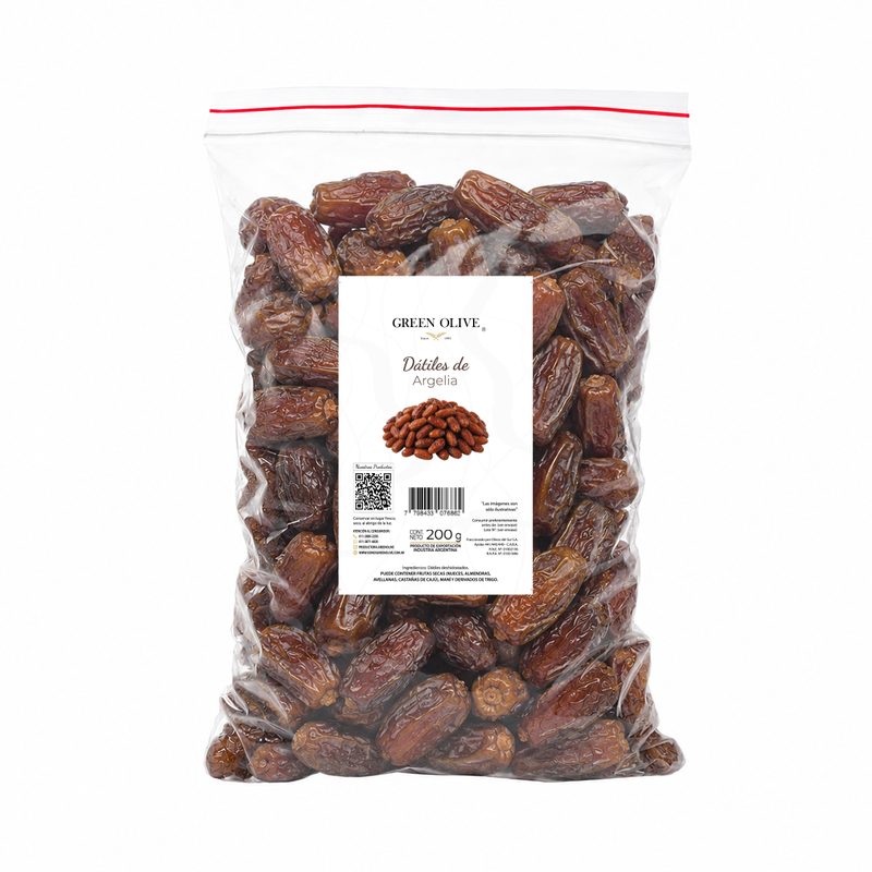 Datiles de Argelia x 200 Gr. ZIPLOC