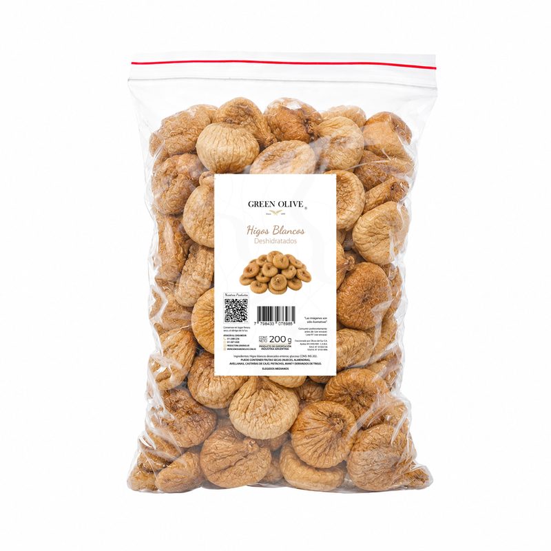 Higos Blancos Deshidratados x 200 Gr. ZIPLOC