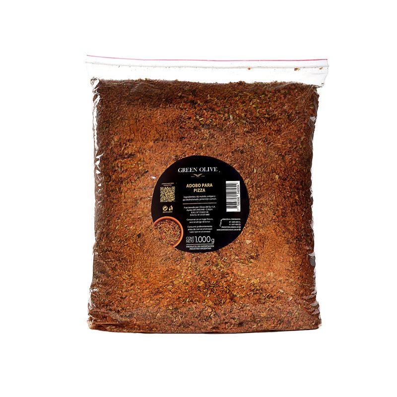 Adobo para Pizza PREMIUM x 1 Kg. ZIPLOC