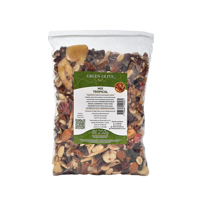 Mix Tropical Premium x 250 Gr. ZIPLOC