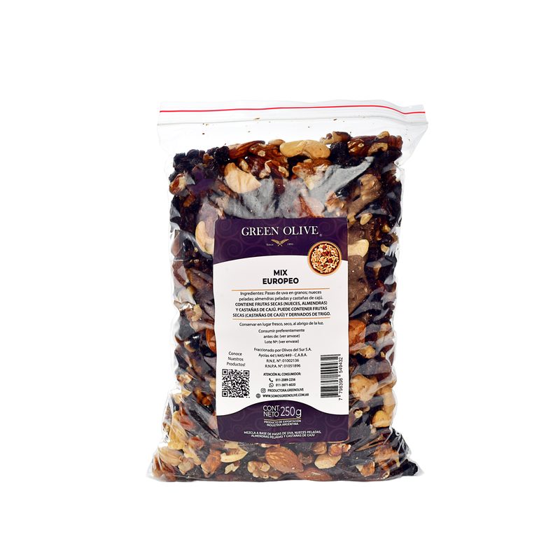 Mix Europeo Premium x 250 Gr. ZIPLOC