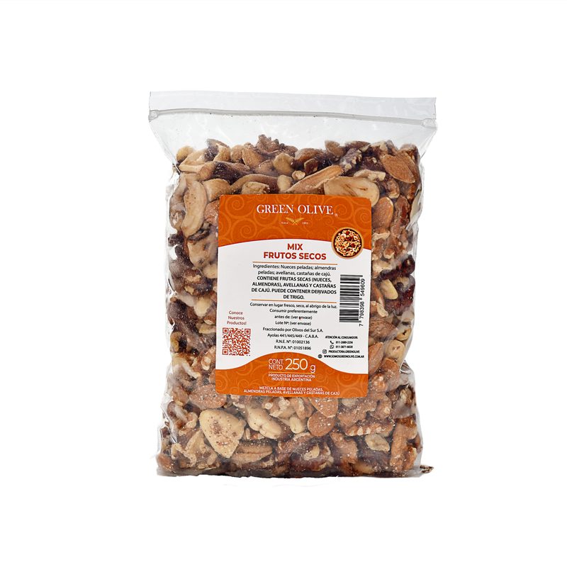 Mix Frutos Secos Premium x 250 Gr. ZIPLOC