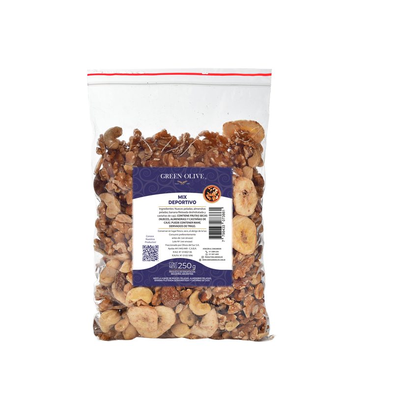 Mix Deportivo Premium x 250 Gr. ZIPLOC