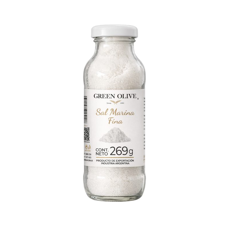 Sal Marina Fina PREMIUM x 269 Gr. VIDRIO