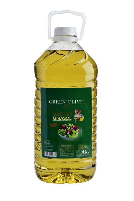 Aceite de Girasol Blend GREEN OLIVE Mezcla x 4,5 Lts.