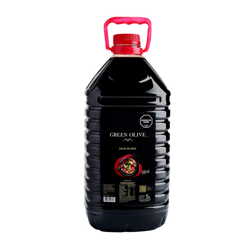 Salsa de Soja x 5 Lt. PET - GREEN OLIVE