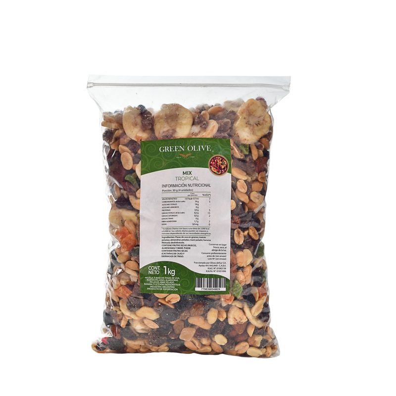 Mix Tropical Premium x 1 Kg. ZIPLOC