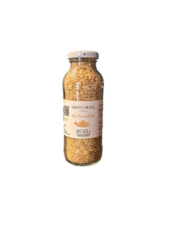 Ajo Granulado PREMIUM x 153 Gr. BOTELLA VIDRIO
